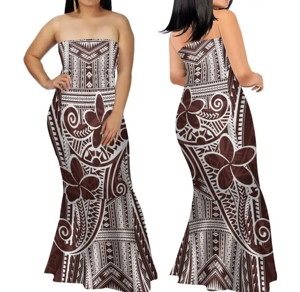Ladies Strapless Dress in Different Colours and Styles