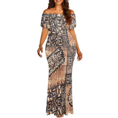 Ladies Tapa design dress