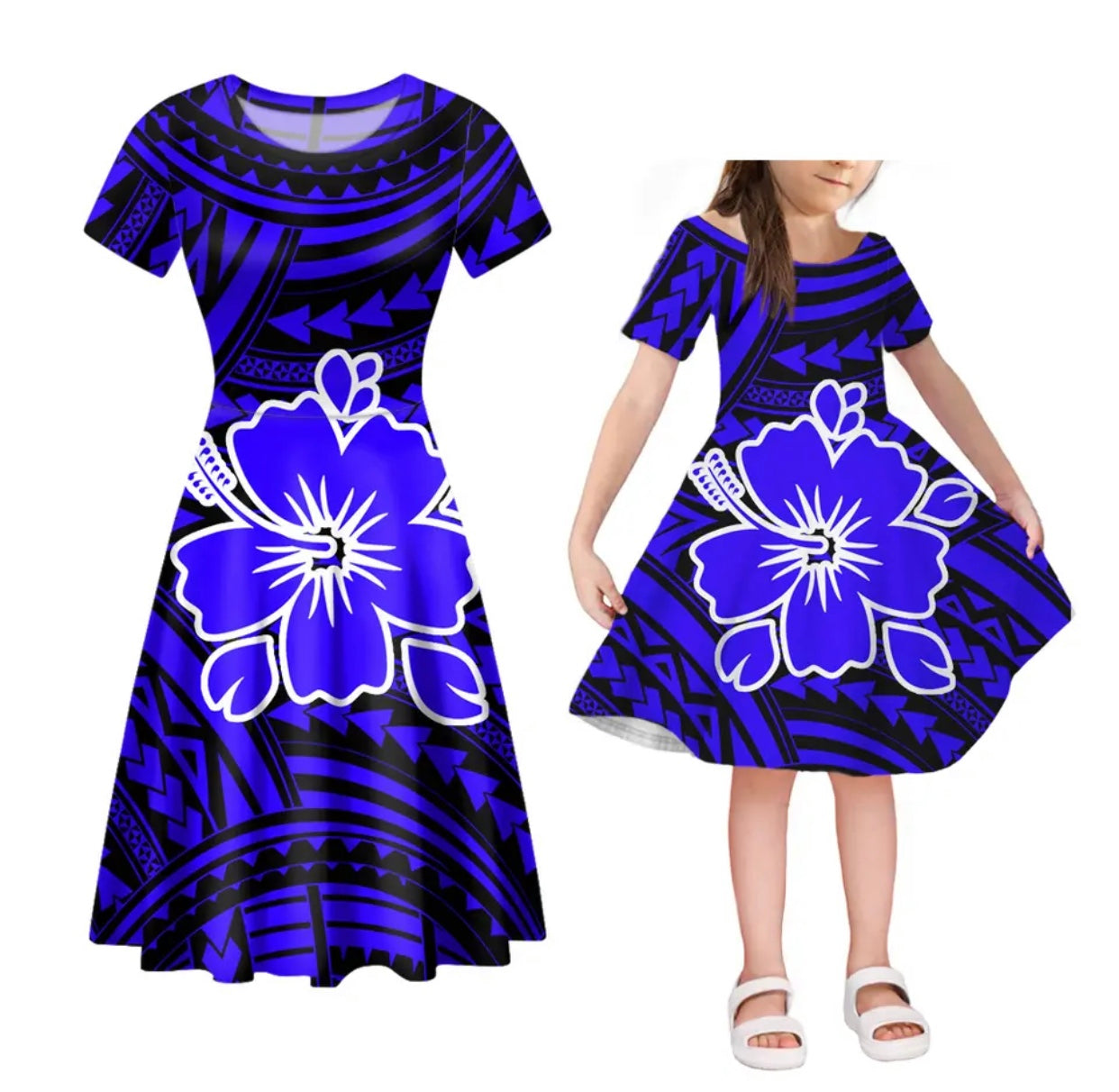 Women and daughter’s 2pcs Matching Dresses in Different Colours & Styles