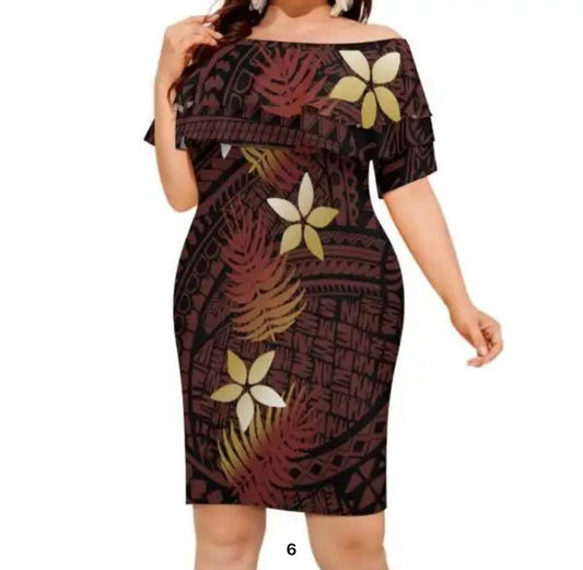 Ladies Tribal Design Dress