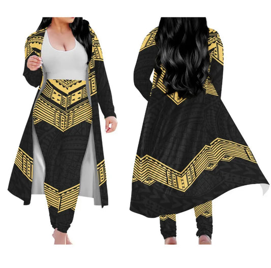 Ladies Tribal 2 piece suits outfits